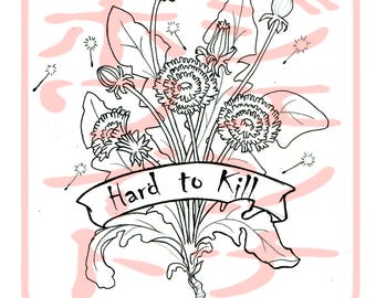 Colouring page 'Hard to Kill'