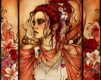 Belle dame sans merci - A4 art print