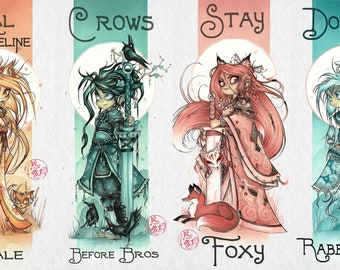 Art Bookmarks  -  'Familias'