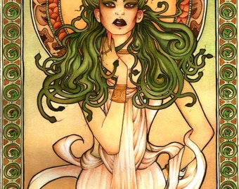 Póster Medusa A3