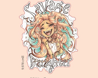Vinyl Sticker - Savage Daughter