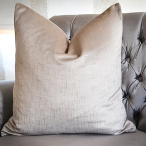 Cream Velvet Pillow Cover ,Metallic Velvet Pillow Cover, Silver Velvet Pillow Cover ,  Metallic Pillow Cover