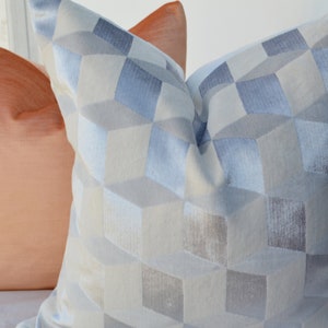 Silver Velvet Pillow Cover,Cream Velvet Pillow Cover,Gray Velvet Pillow Cover,Metallic Pillow,Grey Pillow ,Geometric Velvet Pillow Cover