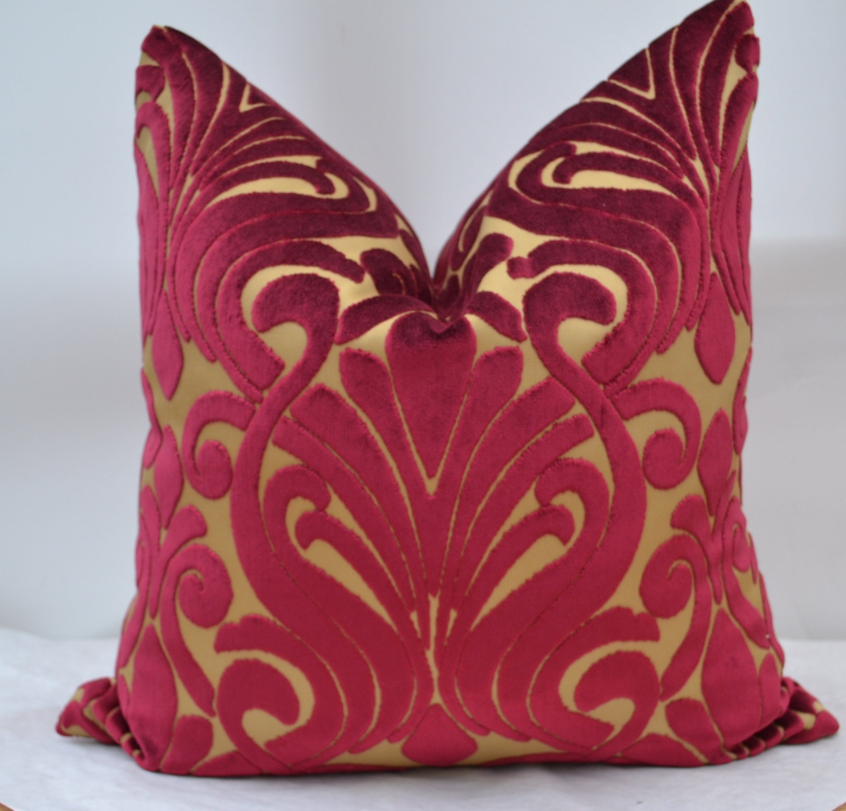 Pink Velvet Pillow Cover
