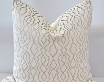 White Velvet  Pillow Cover,Taupe Velvet Pillow Cover,Off-white Velvet Pillow Cover