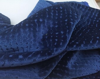 Midnight blue Velvet  Pillow Cover   Deep Blue Velvet Pillow Cover,Pebble Pillow Cover