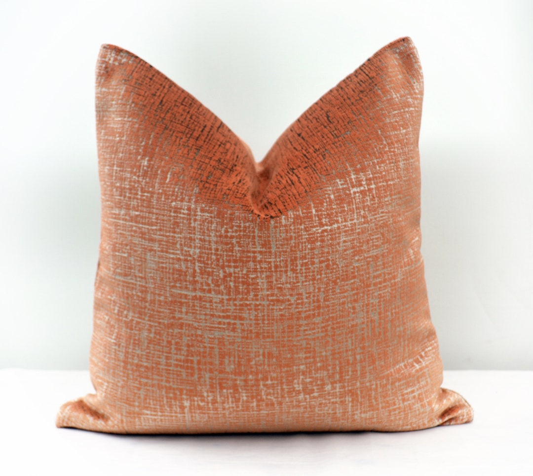 Orange Velvet Pillow Cover ,taupe Velvet Pillow Cover,metallic Velvet