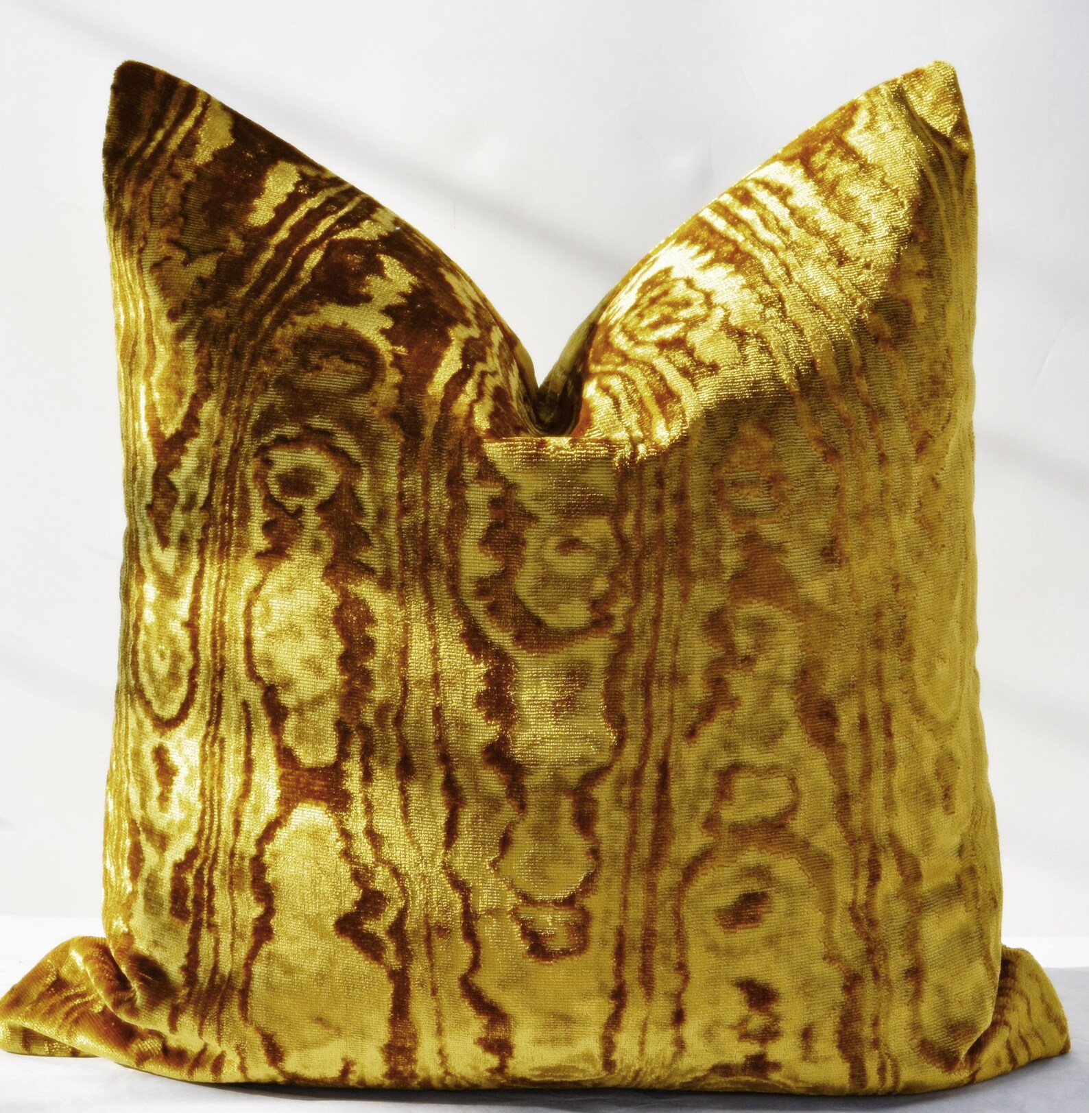 Yellow Velvet Pillow Covermustard Velvet Pillow Cover Etsy