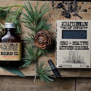 Beard Care Kit. Beard Oil & Natural Soap. Vegan Palm-Free Grooming Kit. image 1