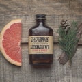 Aftershave, Citrus & Spruce Scent // Two Ounce Flask Bottle // 100% All-Natural Handmade //