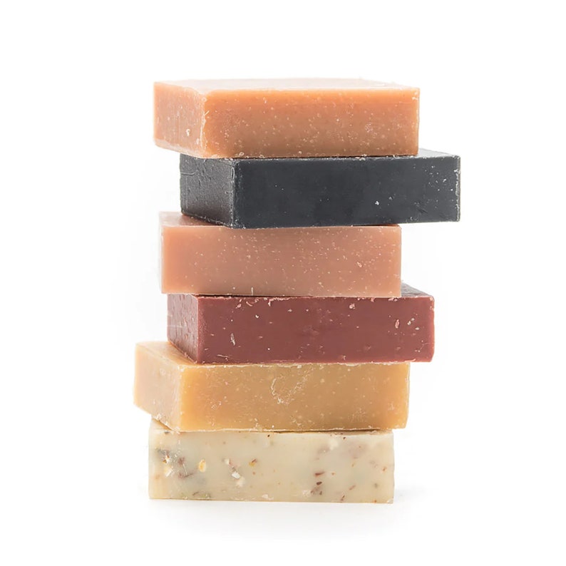 Beer Soap 6-Pack Sample Set // Natural, Handmade, and Vegan // Scented with Essential Oils & Extracts // Gifts for Men image 3