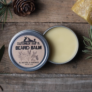 Beard Balm handmade with Local Beeswax and Natural Oils & Butters