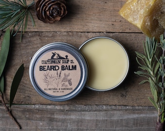 Beard Balm handmade with Local Beeswax and Natural Oils & Butters