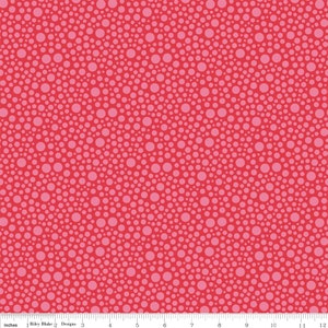 Riley Blake Designs - Fancy Dots -  #C4063 - PINK