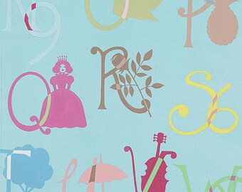 Alexander Henry - Picture Me ABC - 8683C - Turquoise