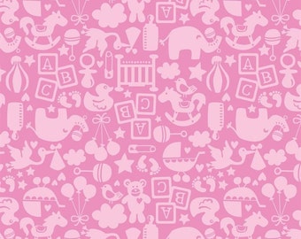 Blend Fabrics - Toy Chest Pink - Alfie & Bettie Collection - 101.110.05.1