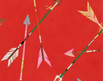 Alexander Henry - Me and My Arrow - #8292C - Red