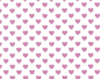 Michael Miller Fabrics - Hearts All Over Bloom - CX5920-BLOM-D