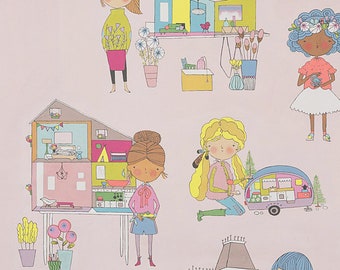 Welcome to My Dollhouse-#8681A - Pink/Multi