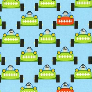 Michael Miller Fabrics - Gentlemen Start Your Engines Multi - DC6094-MULTI-D