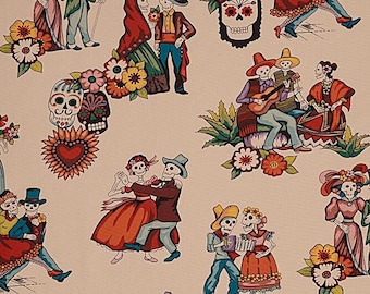 Alexander Henry - La Media Vuelta - Heavy Oxford Canvas - #H8796-AR - Tea