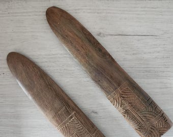 Wooden Engraved Folder