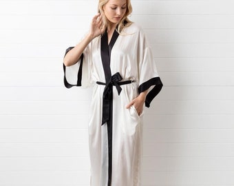 White Kimono Robe