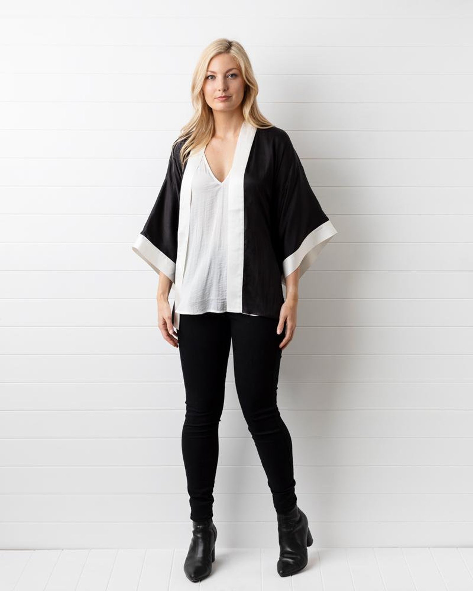 Black Kimono Jacket