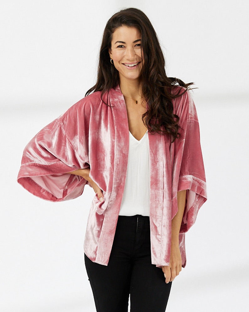 Musk Silk Velvet Kimono image 2