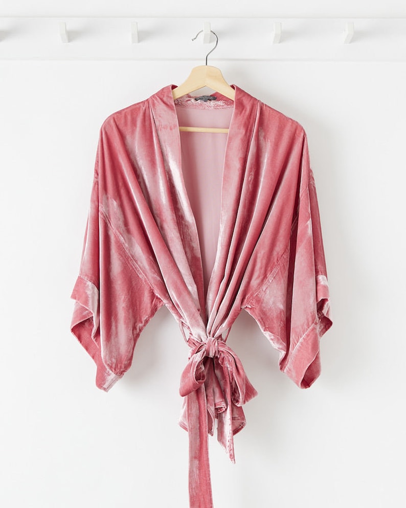 Musk Silk Velvet Kimono image 6