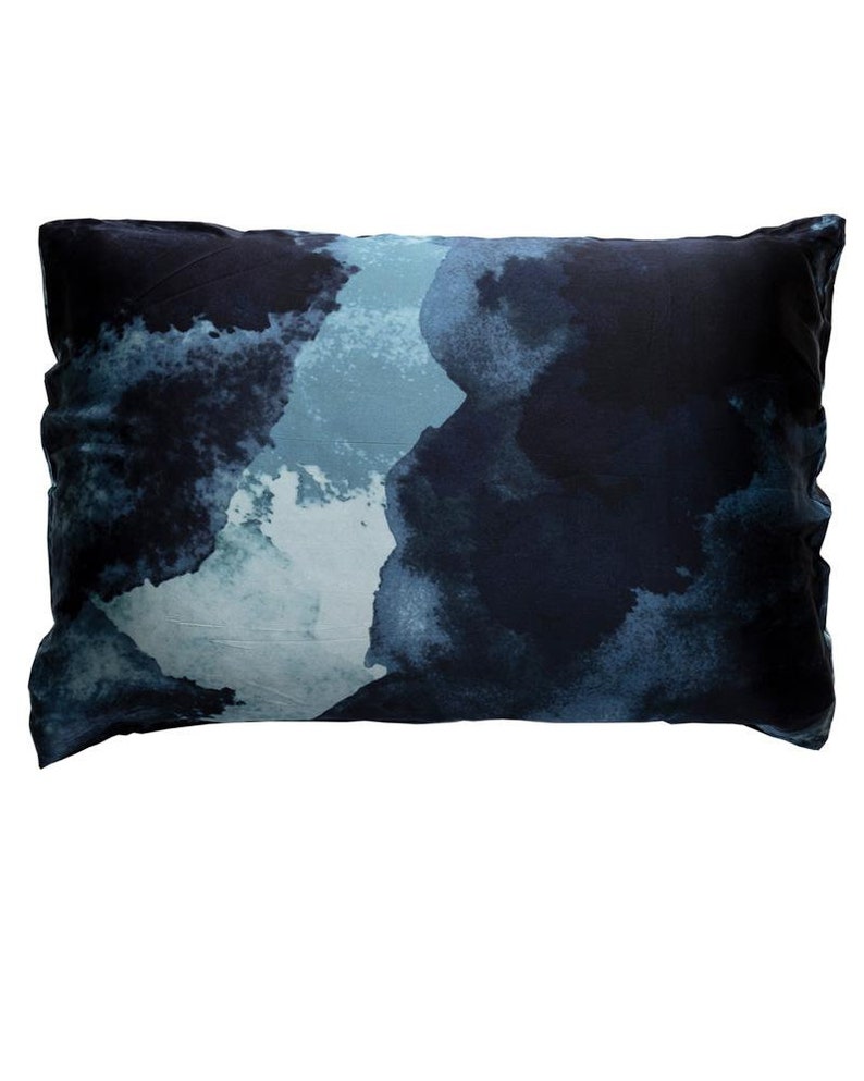 Midnight Ink Silk Pillowcase image 2