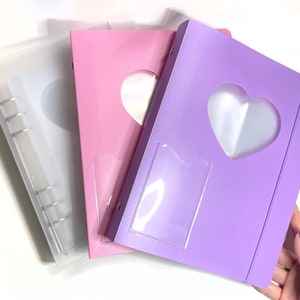 Kpop Photocard Binder Starter Kit - A5 Size