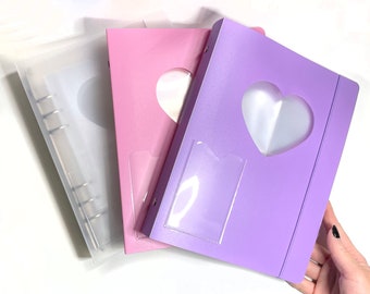 Kpop Photocard Binder Kit de inicio - Tamaño A5