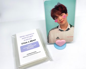 57 x 88 card sleeves Holographic Snowflake 5788mm IDOLL Music 110 x Wyrmspan Compatible Sleeves