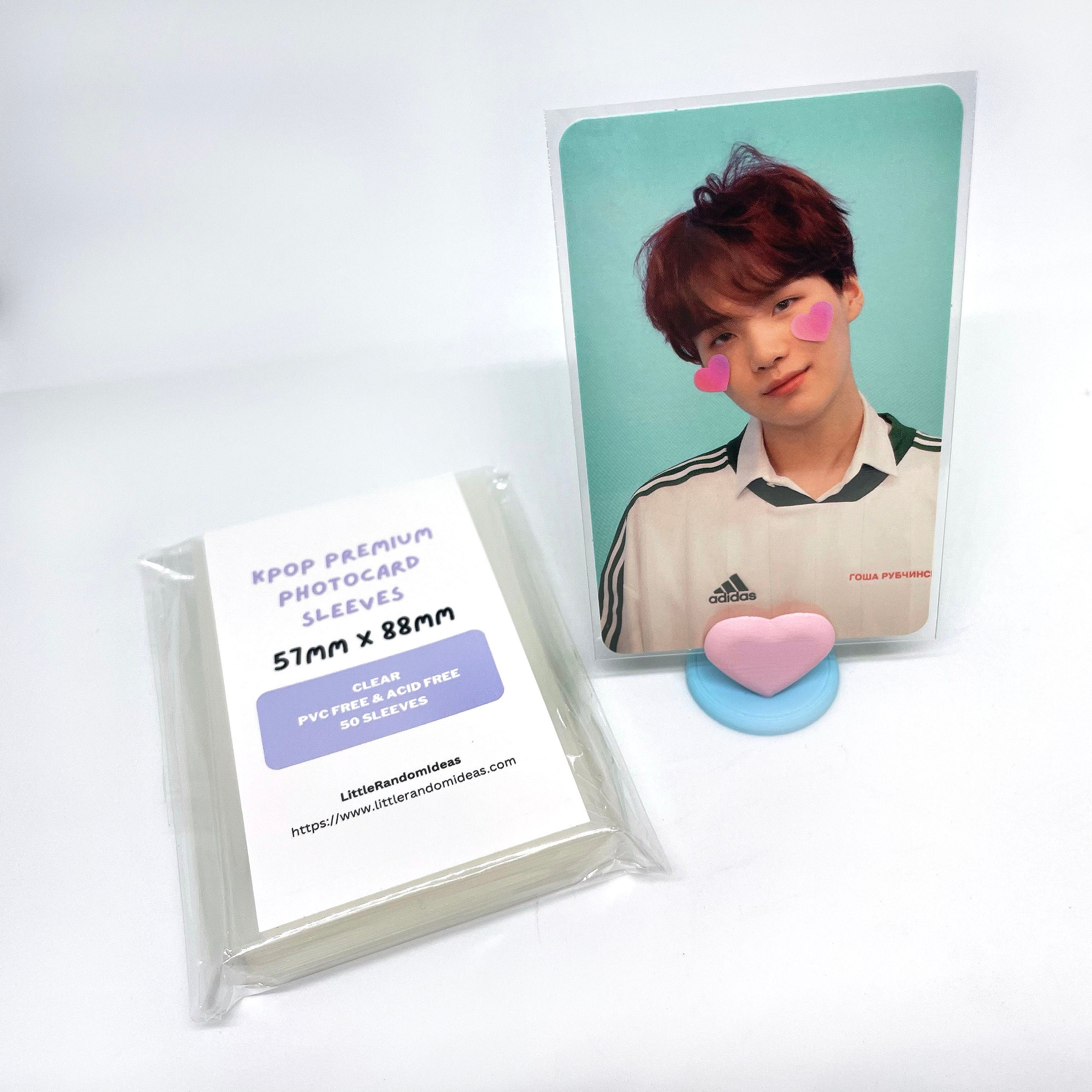Premium Photocard Sleeves - 57mm X 88mm (purple Label) - Pack of 50 Sleeves  - PVC Free - Acid Free - Archival Safe - Etsy