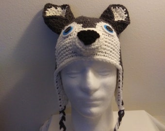 Adult husky hat