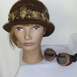Steampunk bowler hat