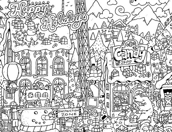 44 Holidays Around The World End of Year Activities, Pop Art Coloring Pages