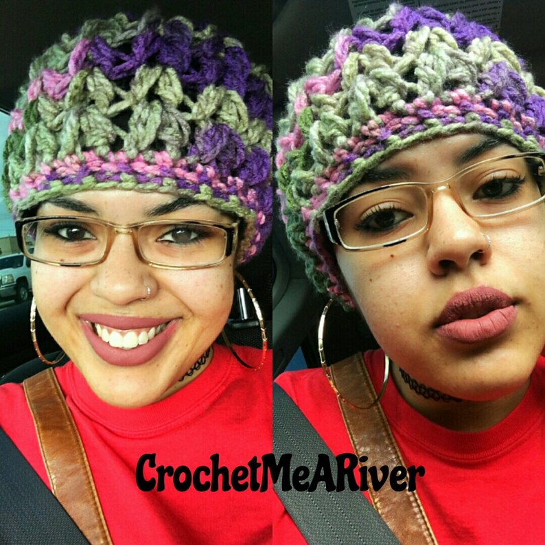 Puff Hat Super Comfy Crochet Beanie Crochet Beanie