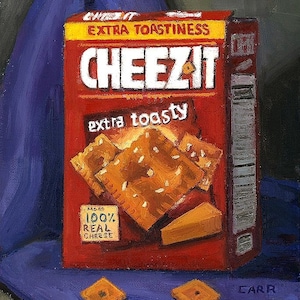 Cheez-It Extra Toasty - 8x10&quot; Signed Print on Paper