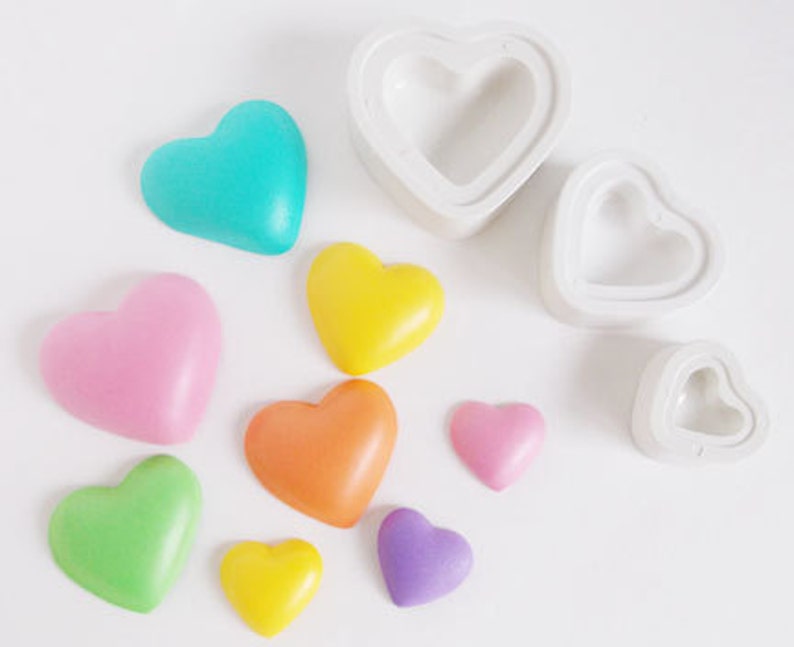 3D Foam Heart Mold Fofucha Foam Craft Etsy