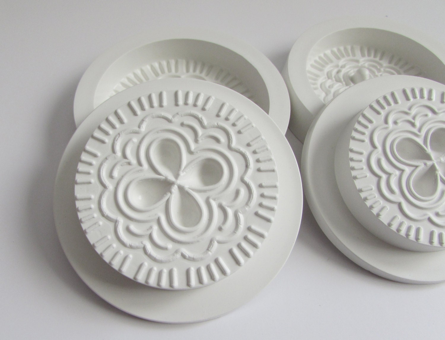 Dollhouse Making 3 piece heart resin heart mold Goma Eva TERMOFORMAR 3D Foam Craft Craft