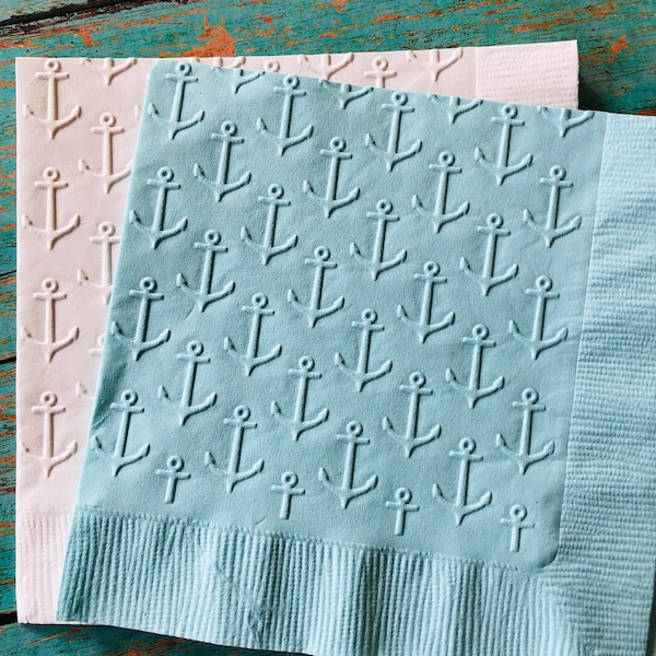 Nautical Napkins Etsy