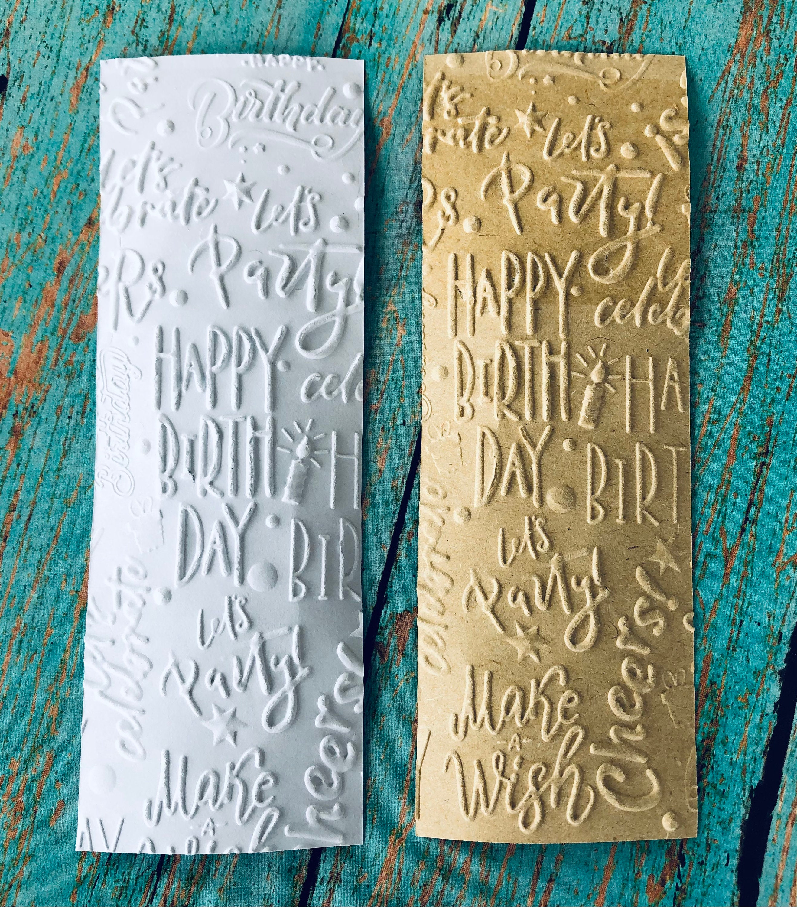 Birthday Napkin Wrappers Embossed Napkin Ring Silverware Paper Wraps