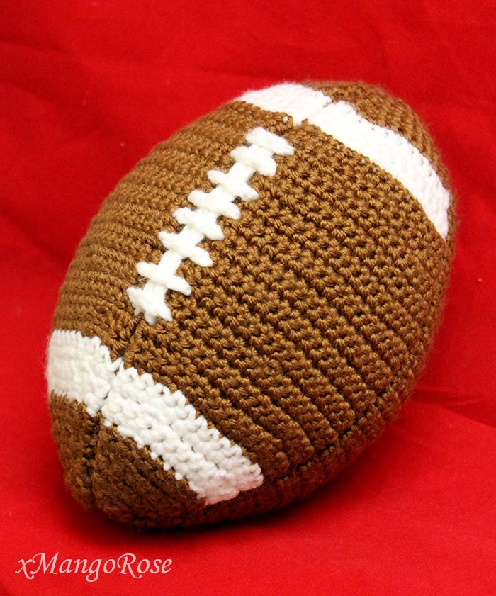 Football Plush Toy NWT New w/ Tag Toy Works Blue White Small