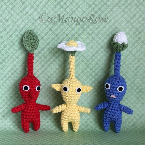green pikmin plush