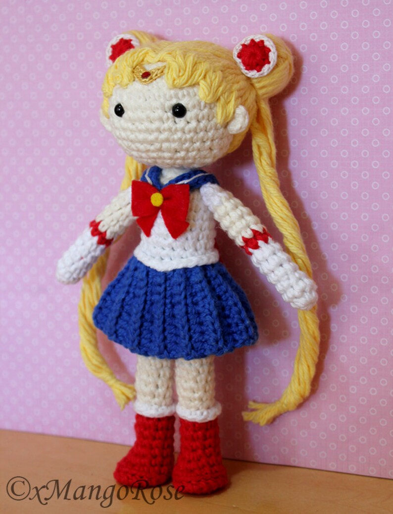 sailor moon crochet doll pattern