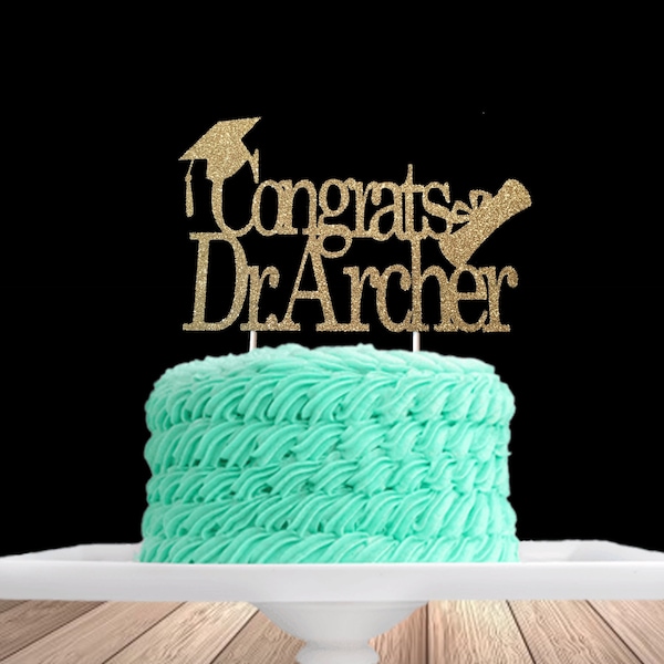 Doctor Graduation Cake Topper, Graduation Cake Topper, Medical School Graduation, Nurse Graduation,Class of 2024,Photo Prop,Custom School Co