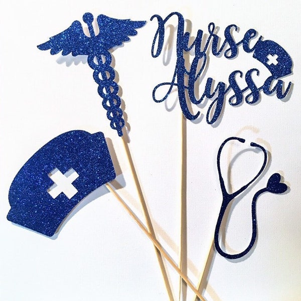 Nurse Graduation centerpiece sticks, Graduation Centerpiece, Graduation Table Decor,  Centerpiece,Graduation Party, 2024