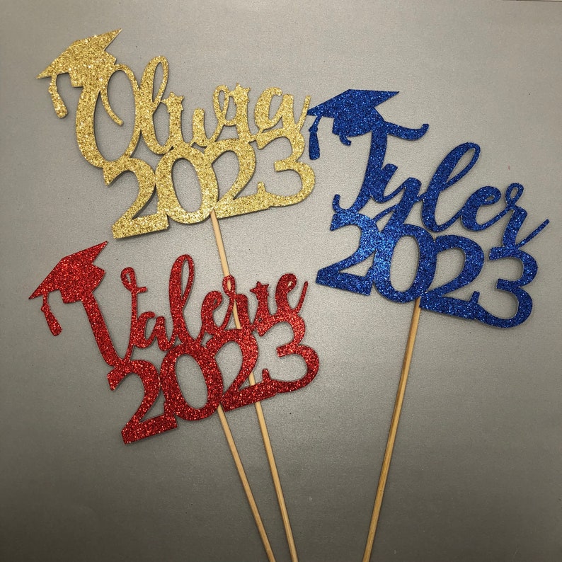 2023 Graduation Centerpieces Graduation Centerpiece Graduate Etsy